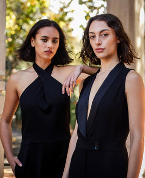 Armani Tuxedo Jumpsuit