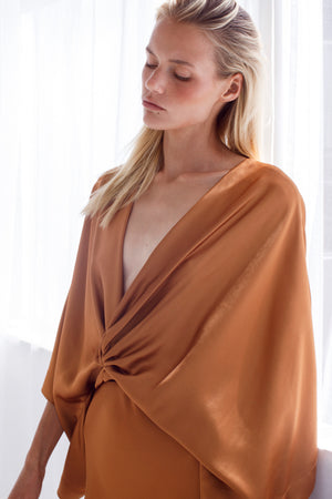 Kimono Top Bronze