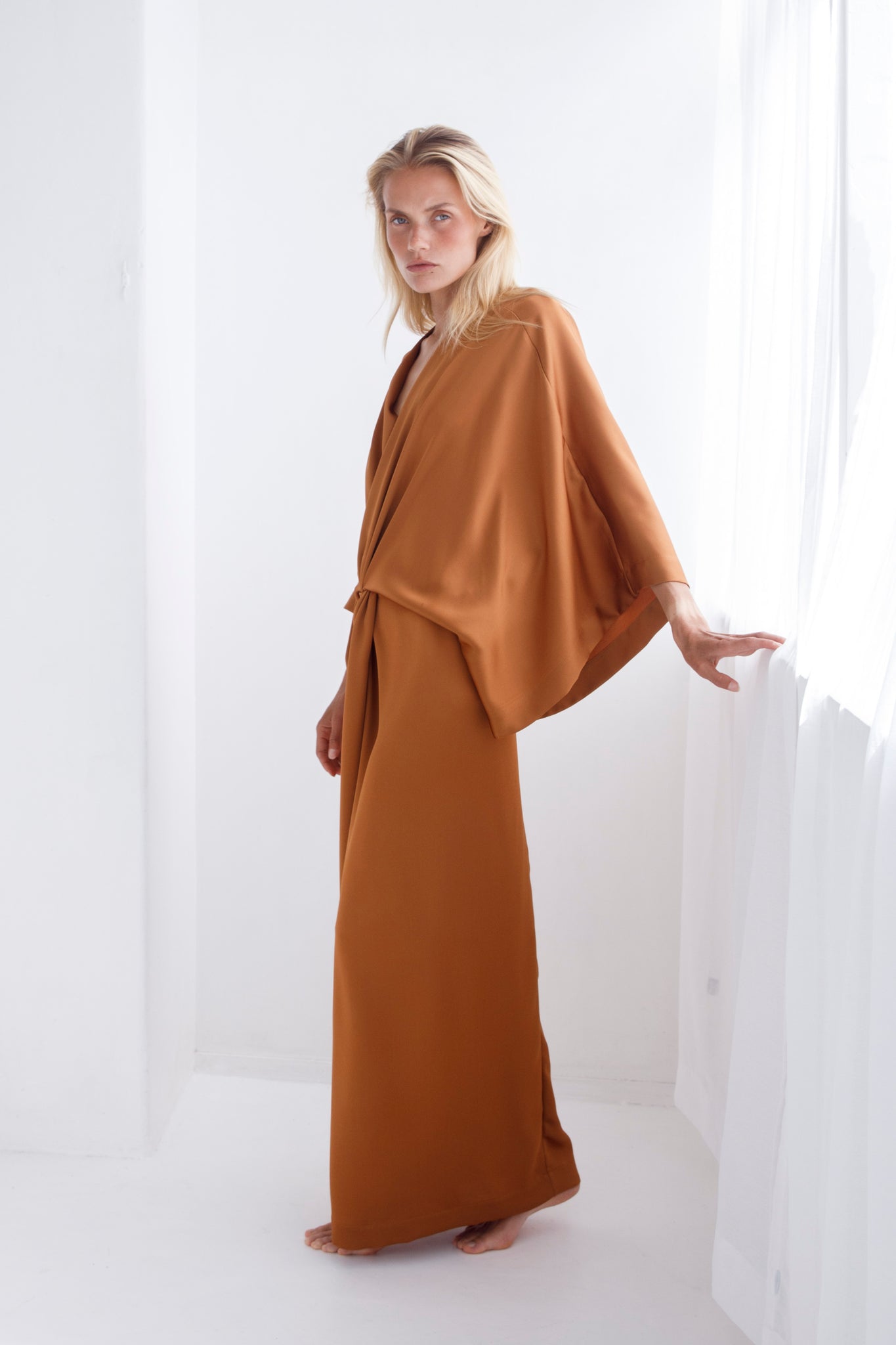 Maxi Kimono Bronze