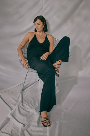 Willow Silk Drawstring Pant