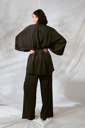 Yuka Silk Kimono Jacket