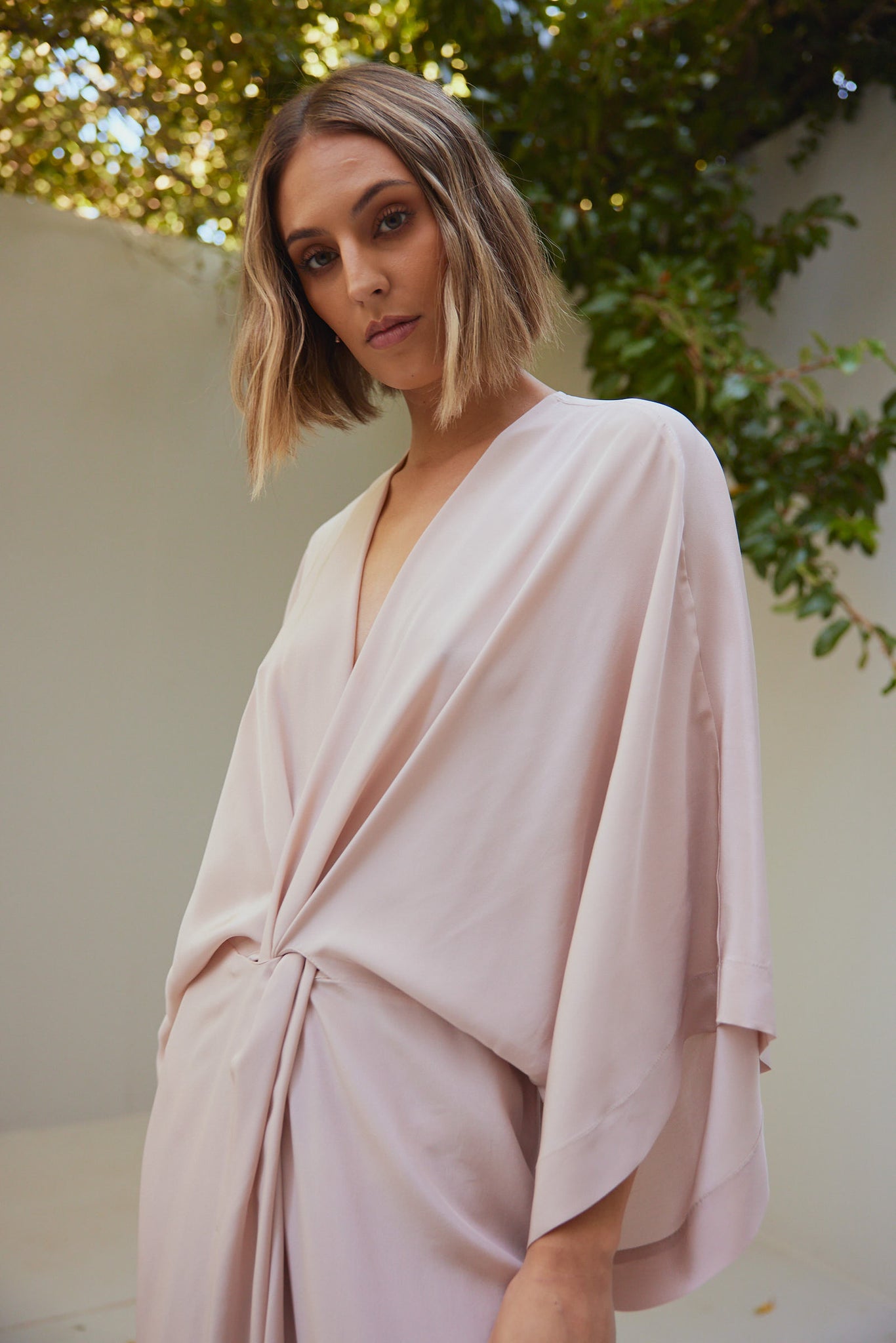 Cameo Silk Jumpsuit