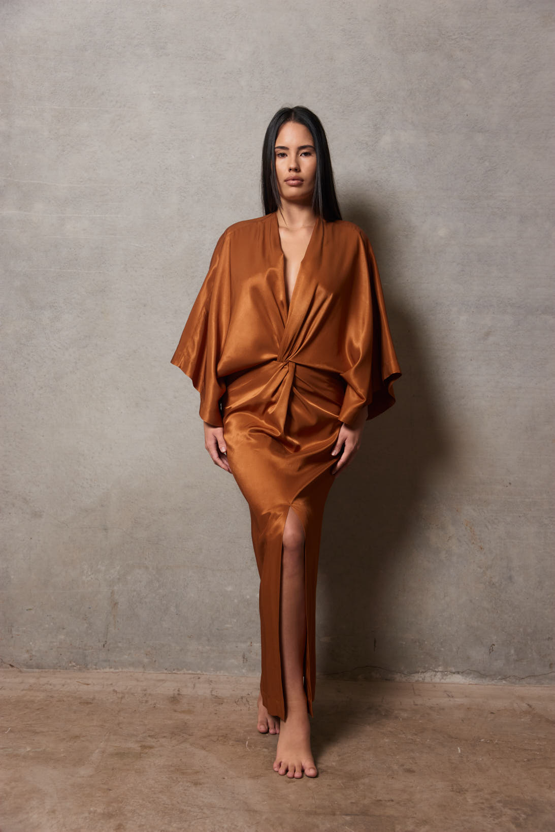 Maxi Kimono Copper