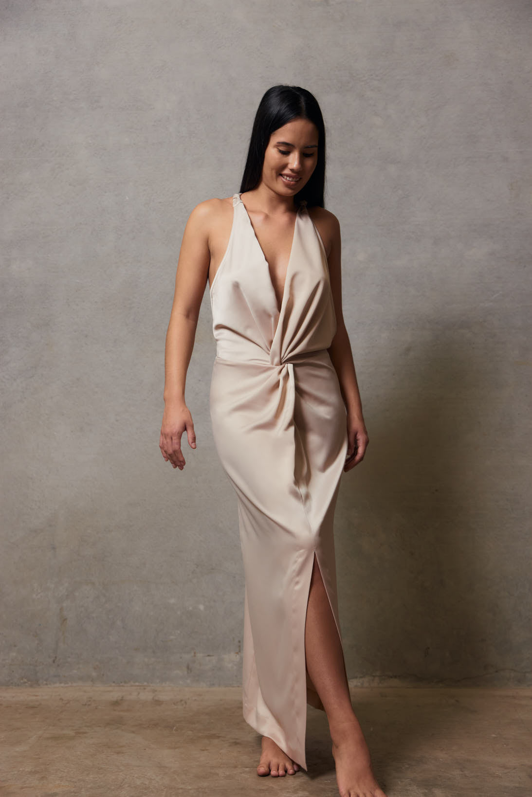 Florence Twist Front Dress SHEN Florence Twist Front Dress SHEN