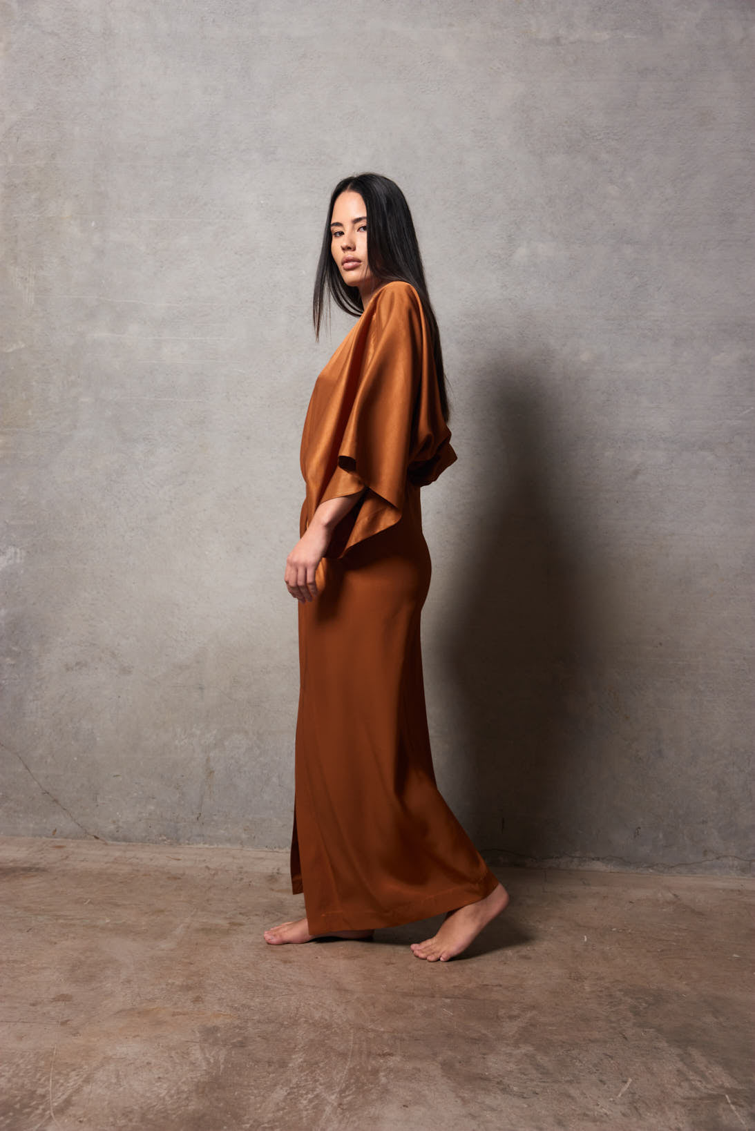 Maxi Kimono Copper