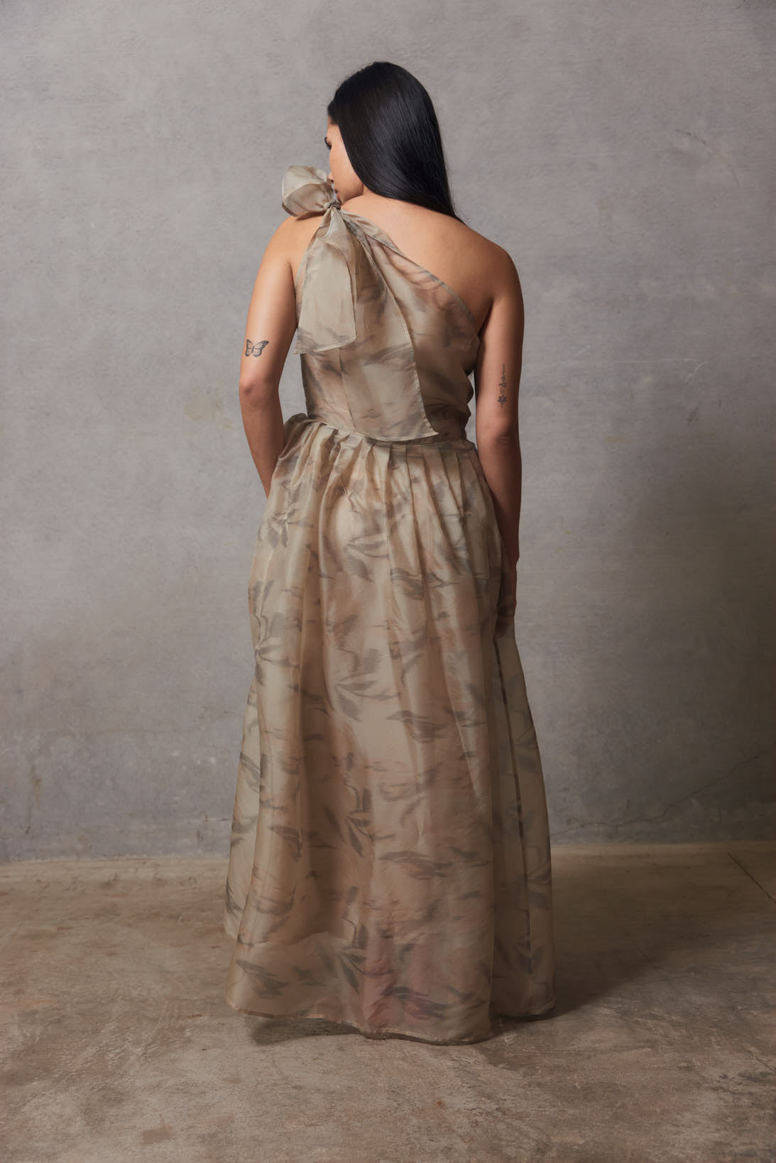 Leone Silk Organza Dress